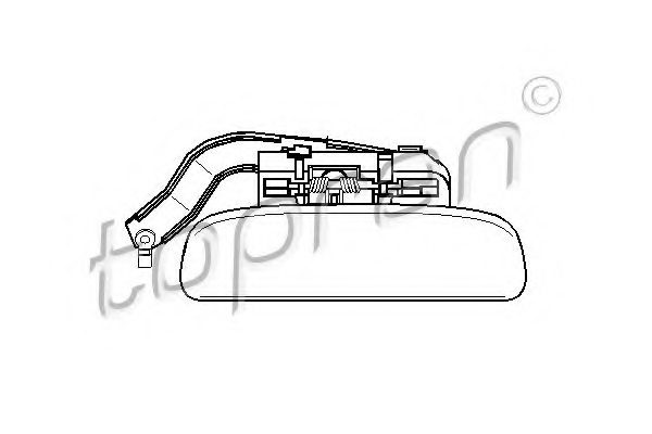 TOPRAN 721 722 Door Handle